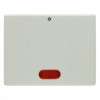 14170002 Клавиша с красной линзой и надписью "0" цвет: белый, с блеском Arsys Berker
