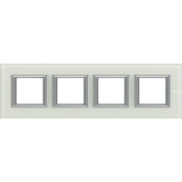 HA4802M4HVSW Рамка Axolute Квадрат Whice 2+2+2+2 модуля Bticino