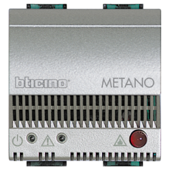 NT4511/12 Детектор метана со световой и звуковой сигнализацией (85дБ), питание 12В, 2 модуля Bticino