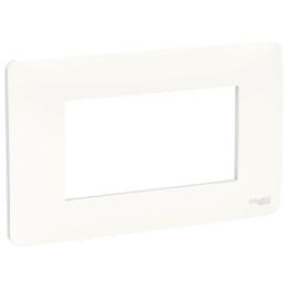 NU210418 Рамка Unica Modular Белый 4-модульная-постовая Schneider Electric