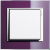 0211753 Рамка Event Clear Фиолетовый / Белый 1-постовая Gira