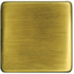 FD04310PB Клавиша для одноклавишных выключателей, цвет Bright Patina FEDE