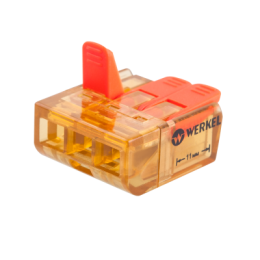 TR-02-03 Клемма универсальная соединительная 3-проводная (5 шт.) Aluminium Werkel a038404