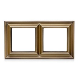 EPD482AT Рамка Eco Profi Deco Античная латунь 2-постовая Jung