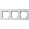 0213201 Рамка E22 Белый 3-постовая Gira