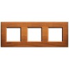 LNA4802M3LCA Рамка LivingLight Квадрат Американская вишня 2+2+2 модуля Bticino