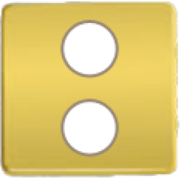 FD04316OR-A TV/SAT Монтажная плата для механизмов с двумя коннекторами бежевый, цвет Real Gold FEDE