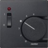 MTN536114 Центр. плата терморег. с выкл., SYSTEM M, цвет антрацит Merten