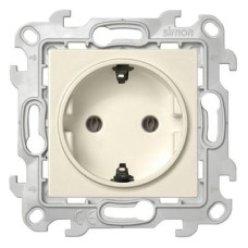2450434-031 Розетка 2К+З Schuko без штор, сл кость Simon 24 2450434-031 Розетка 2К+З Schuko без штор, сл кость Simon 24