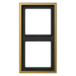 LS982GGO Рамка LS 990 Золото 2-постовая Jung