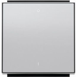 8501.2 PL Клавиша для выключателей/переключателей/кнопок с маркировкой O/I 1-клав серебряный, ABB