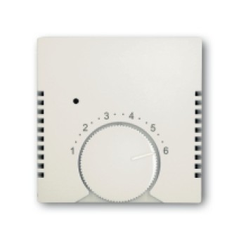 1710-0-3938 (1794-96-507), Плата центральная (накладка) для терморегулятора 1094 U, 1097 U, серия Basic 55, цвет chalet-white, ABB