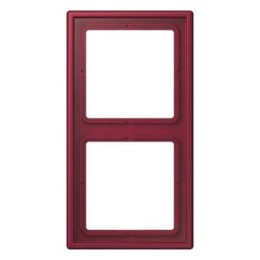 LC9824320M Рамка Les Couleurs Le Corbusier Le rubis 2-постовая Jung