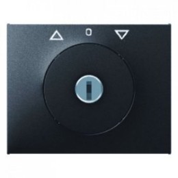 10797306 Центральная панель с замком к жалюзийному замочному выключателю цвет: антрацит, матовый K.1 Berker