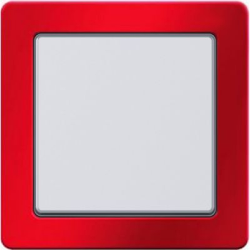 10116062 Рамка Q.1 Красный бархат 1-постовая Berker