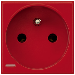 H4142R Axolute Розетка 2К+З, 10/16 А 250 В с экранированными контактами – для выделенной линии питания, французский стандарт Bticino