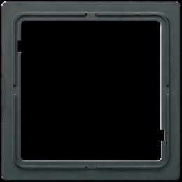 FD981Z Рамка промежуточная FD Design Черный 1-постовая Jung