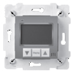 FD18000CB Терморегулятор Цифровой. 16A, с LCD монитором. Кабель 4м. в комплекте, цвет bright chrome FEDE