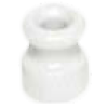 FD40402 Изолятор, диаметр 18мм, цвет Белый FEDE