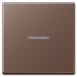 A590KO5MO Клавиша на выключатель, с окошком, Mokka Jung A серия