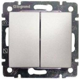 770105 Valena Выключатель 2-х клавишный Legrand