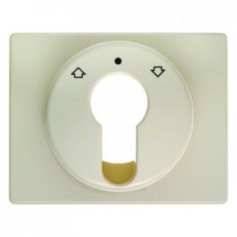15040012 Центральная панель для жалюзийного замочного выключателя/кнопки цвет: белый, с блеском Arsys Berker