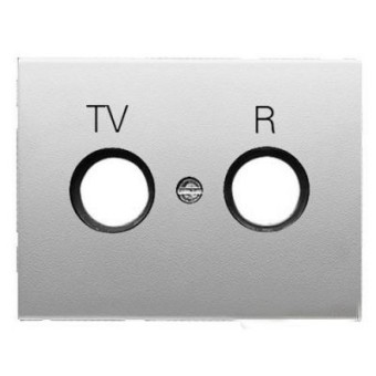8450 BL Накладка для TV-R розетки, серия OLAS, цвет белый жасмин, ABB