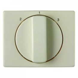 10880002 Центральная панель с вращающейся ручкой для 3-уровневого выключателя цвет: белый, с блеском Arsys Berker