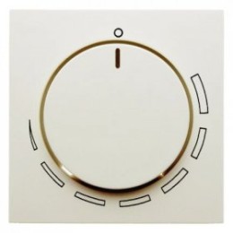 11378922 Центральная панель с регулирующей кнопкой для регулятора числа оборотов цвет: белый, с блеском S.1 Berker