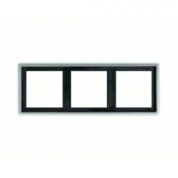 AL2983 Рамка LS 990 Алюминий 3-постовая Jung