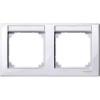 MTN471225 Рамка с полем для надписи M-Smart Активный белый 2-постовая Merten