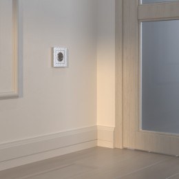 W0012406 Рамка на 1 пост (серебряный)  Hammer Werkel a052512