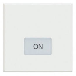 HD4921M2LM Axolute Клавиши с подсвечиваемыми символами для выключатель в дизайне AXIAL - 2 модуля, ON Bticino