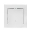 Выключатель 1-кл. 10А белый проходной EKF Валенсия EWV10-025-10