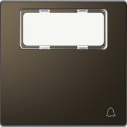 MTN3365-6052 D-life клавиша 1-ная, пол. для надп., звонок, мокко Merten