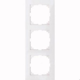 MTN4030-3619 Рамка M-Pure Полярный белый 3-постовая Merten