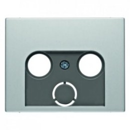 12017013 Центральная панель для антенной розетки 2 и 3 отверстия Berker