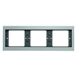 13737003 Рамка K.5 Алюминий 3-постовая Berker
