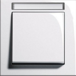 109129 Рамка с полем для надписи E2 Белый матовый 1-постовая Gira