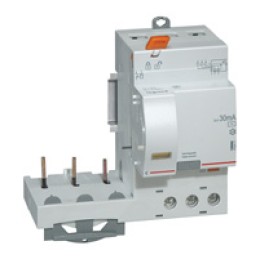410606 Дифф.блок защиты DX3 125A 3П Hpi 30mA для авт.выкл. шириной 1,5 модуля Legrand