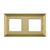 FD01252OB Рамка Barcelona Bright Gold 2-постовая Fede