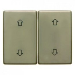 14340301 Клавиши с оттиском Стрелки цвет: светло-бронзовый, металл Arsys Berker