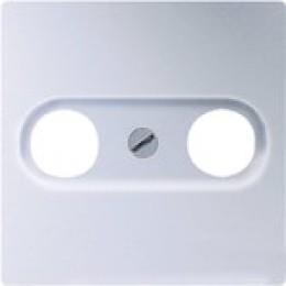 EP561BFPLTVAL EcoProfi Накладка, телевизионная (TV), спутниковая (SAT), радио (R), ECO profi, цвет - алюминий, двойная Jung