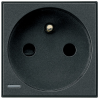 HS4142 Axolute Розетка 2К+З, 10/16 А 250 В с экранированными контактами Bticino