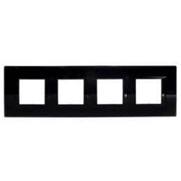 HA4802M4HVNB Рамка Axolute Квадрат Nighter 2+2+2+2 модуля Bticino