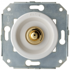 35310522 Кнопка, 10A-250V, хром / коричневый Fontini 35310522 Кнопка, 10A-250V, хром / коричневый Fontini