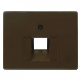 14070001 Центральная панель для розетки UAE цвет: коричневый, с блеском Arsys Berker