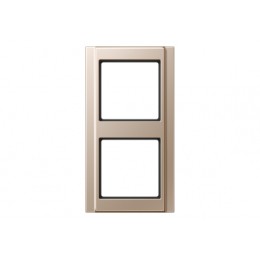 A582CH Рамка A 500 Шампань 2-постовая Jung