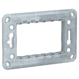 NU7103 UNICA MODULAR СУППОРТ Zamak 3 модуля Schneider Electric