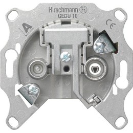 004100 Антенная розетка оконечная/проходная Gira